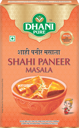 DHANI PURE SHAHI PANEER MASALA BOX, 100g