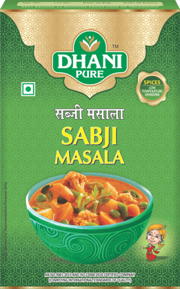 DHANI PURE SABJI MASALA BOX, 100g