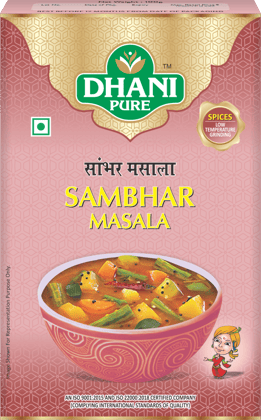 DHANI PURE SAMBHAR MASALA BOX (MRP : RS. 10/- ONLY)