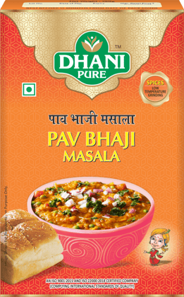 DHANI PURE PAV BHAJI MASALA BOX (MRP : RS. 10/- ONLY)