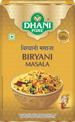 DHANI PURE BIRYANI MASALA BOX (MRP : RS. 10/- ONLY)