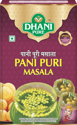 DHANI PURE PANI PURI MASALA BOX (MRP : RS. 10/- ONLY)