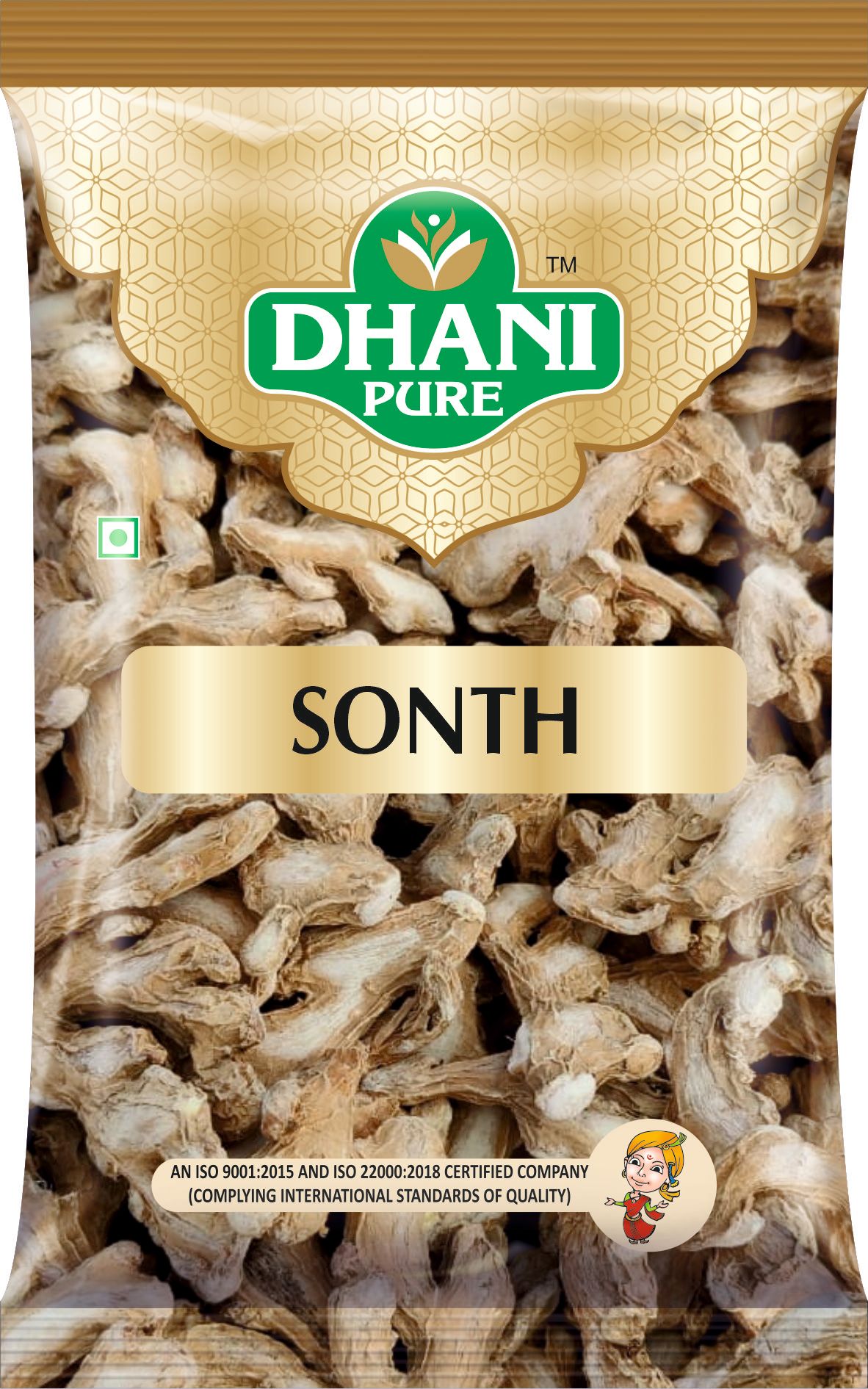 DHANI PURE DRY GINGER / SONTH WHOLE, 50g