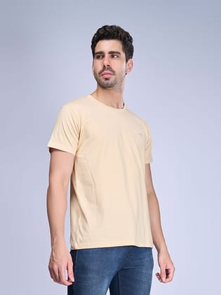 Mens 100% Cotton Sandal Half Sleeves Expert Tee - ET15