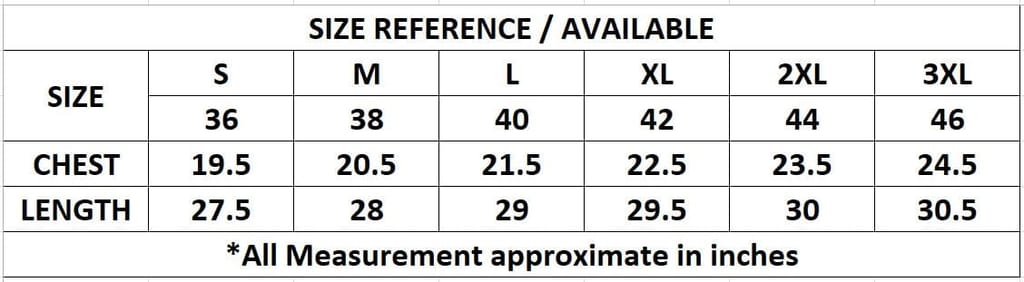 Size Guide