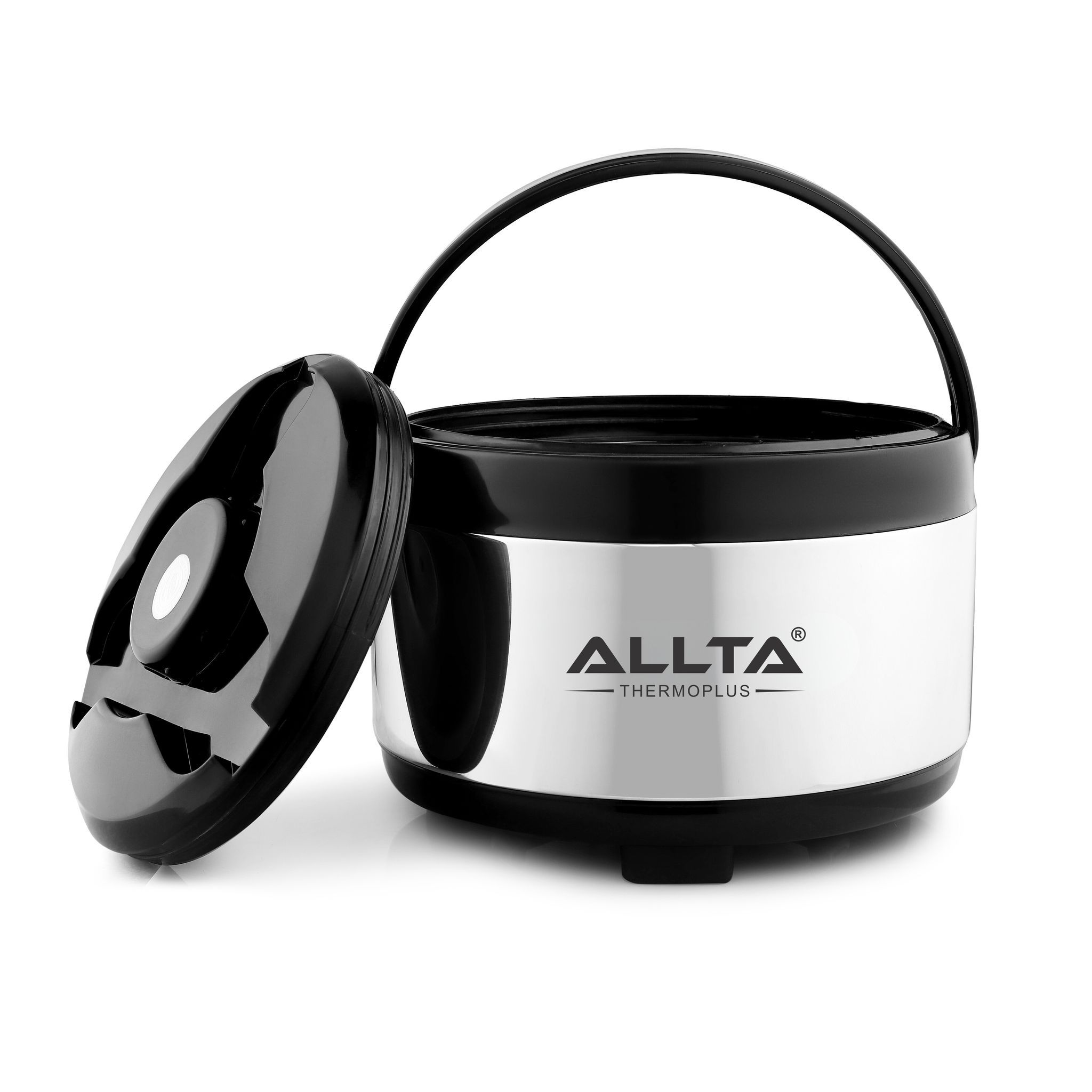 ALLTA Harmony Casserole 5 Litres| Stainless Steel Double Wall Insulated Roti Dabba | Hotpot | Hot & Cold | Odourless | Airtight (5 Litre)