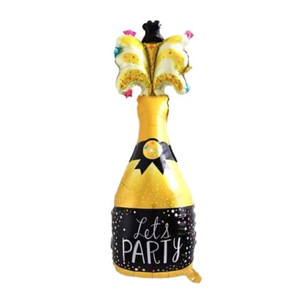 Wanna Party Starry Wine Bottle Celebrations Balloon