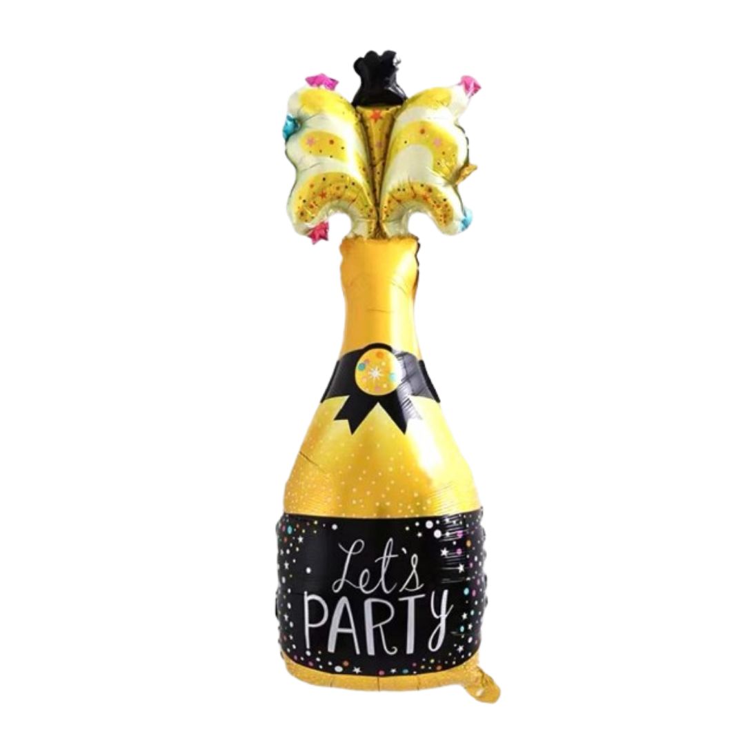 Wanna Party Starry Wine Bottle Celebrations Balloon