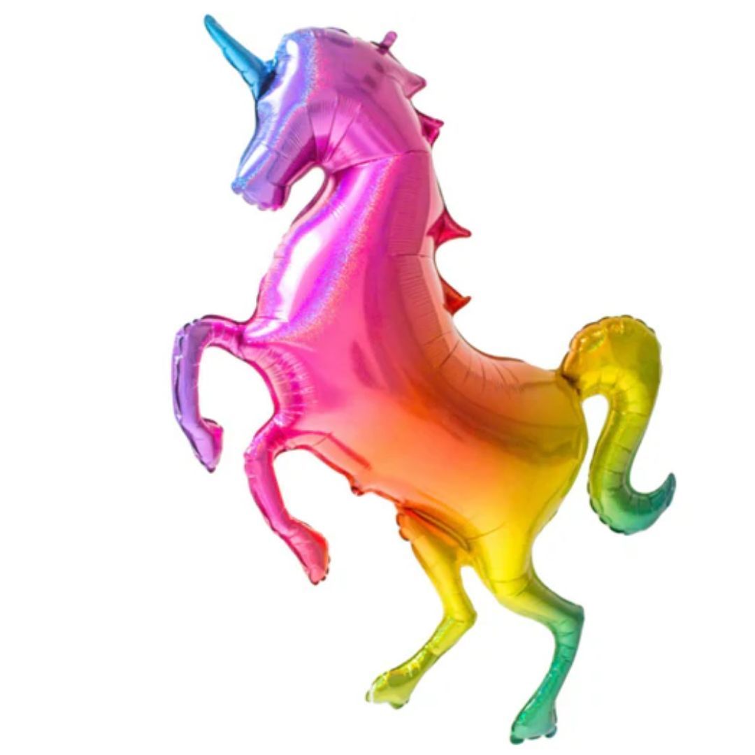 Wanna Party Unicorn Air Loonz Stnading Balloon 50"