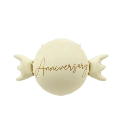 Wanna Party Happy Anniversary Candy Shape Balloon