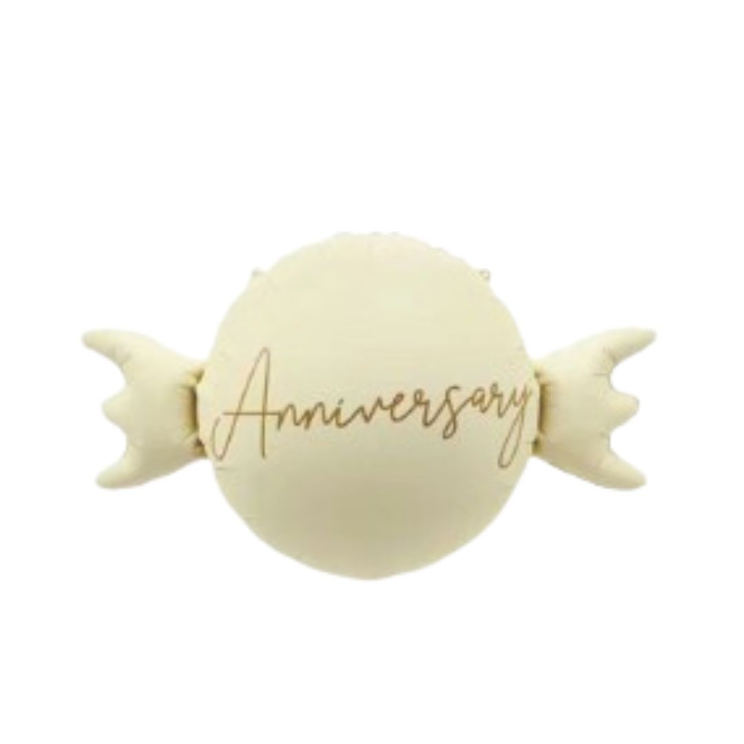 Wanna Party Happy Anniversary Candy Shape Balloon