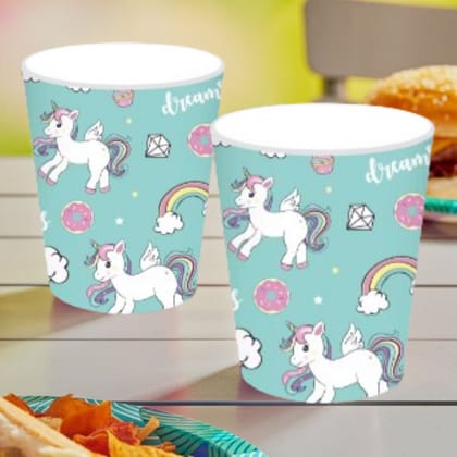 Wanna Party Unicorn Theme Paper Cups - 8PC