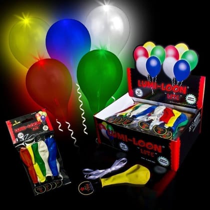 Wanna Party Light UP LED Balloons - 5CT