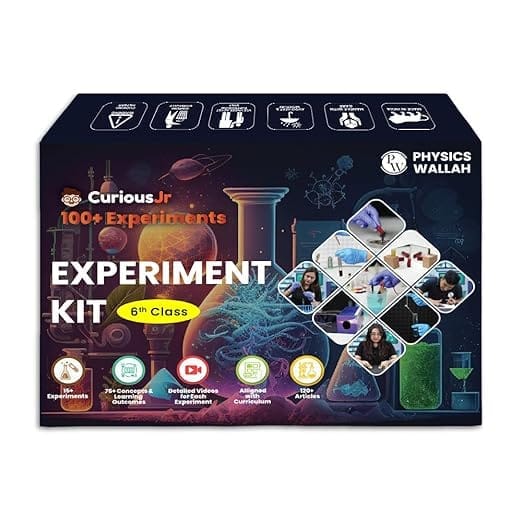 PW Curious Jr. Science Experiment Kit for Class 6th