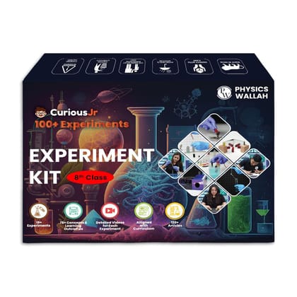 PW Ultimate Science Experiment Kit for Kids, STEM Chemistry Set for Ages 8-16, 100+ Fun Experiments with Video Tutorials, Perfect Birthday Gift for Boys & Girls