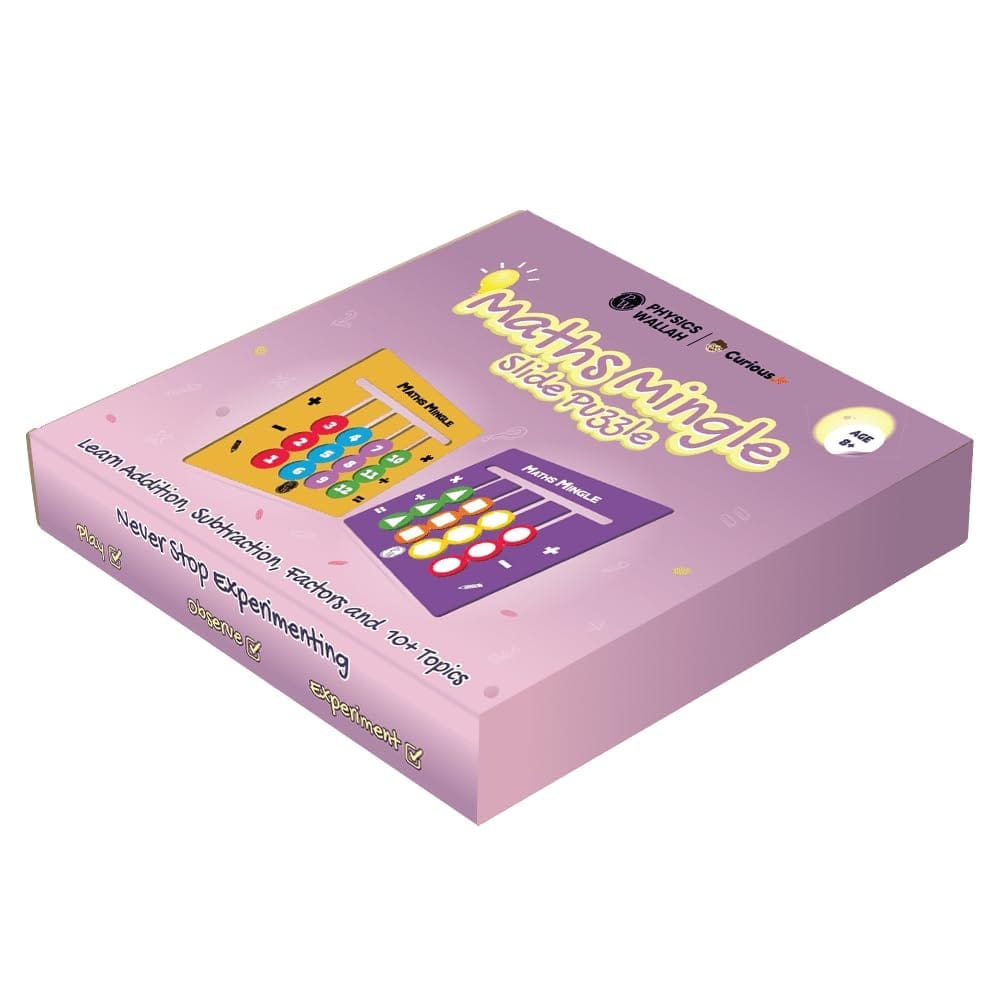 PW MathsMingle Board Game for Kids (Purple MathsMingle)