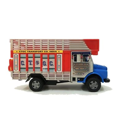 Plastic Resque Truck In Suv Car (Blue &amp; Red) PID50379