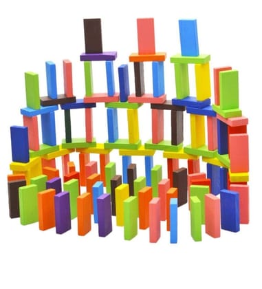 Plastic Educational Puzzle Game Play Toy Domino Racing (Assorted) PID50352