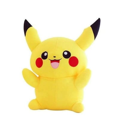 Pikachu Pokemon Stuffed Plush Toy (Yellow) PID49075