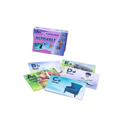 Flash Card-Alphabets | Plastic | Educational Toys | 6+ Months PID52097