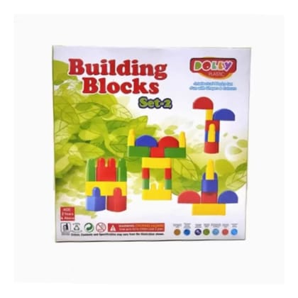 Building Blocks Set | Plastic | Educational Toys | 3+ Years PID52033