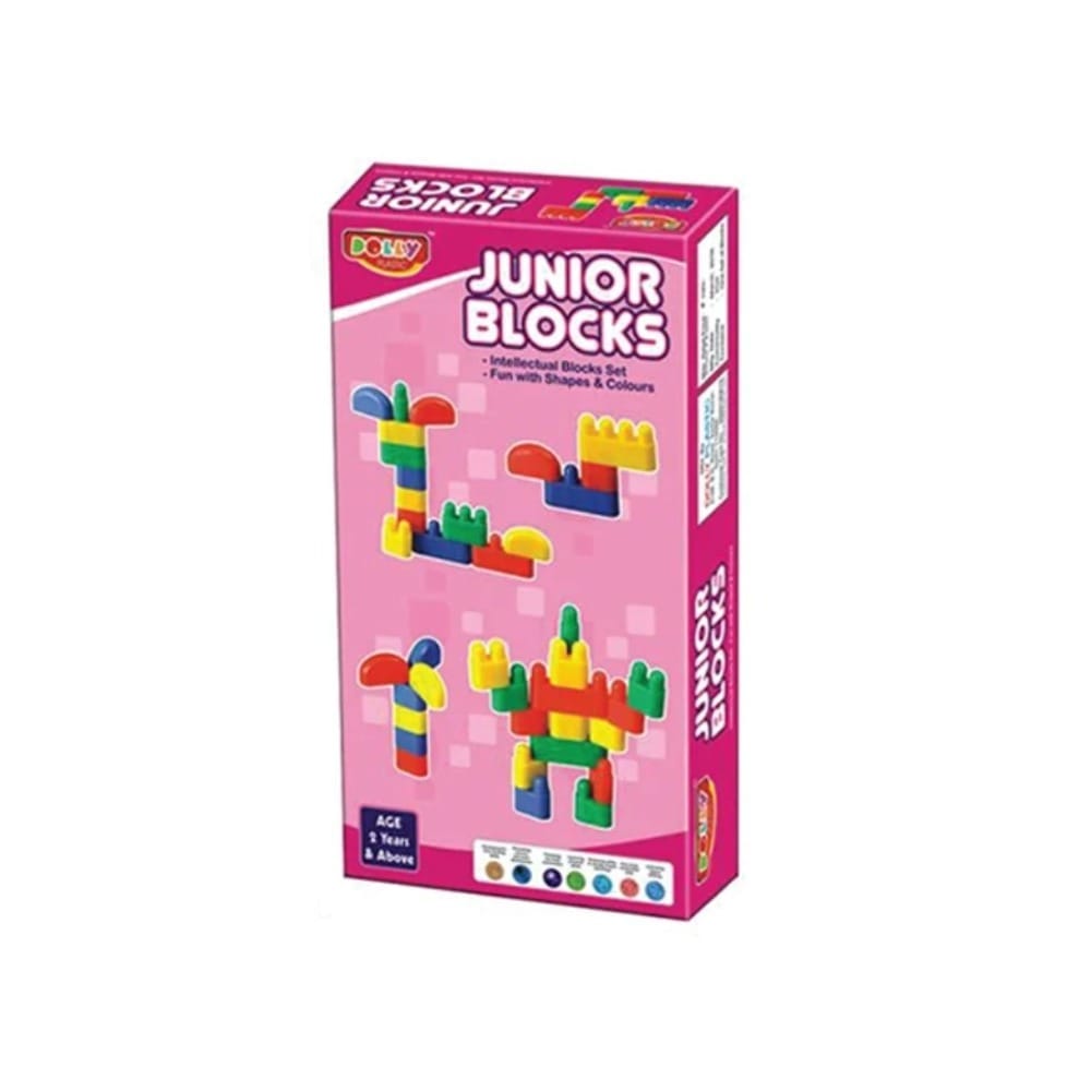 Junior Blocks | ‎Plastic | Educational Toys | 3+ Years PID52020