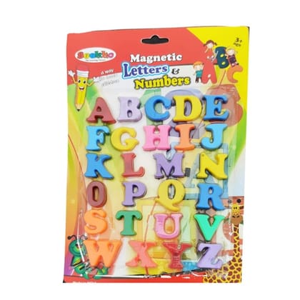 Magnetic Capital Alphabets For Kids (Color: Assorted) PID37532