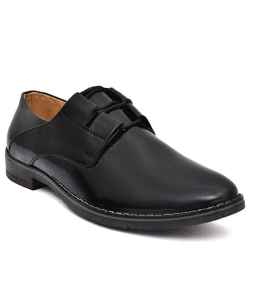 Men's Synthetic Leather Formal Shoes (Black)