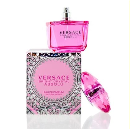 Versace Bright Crystal Absolu Eau De Parfum for Women 90ml – New, Elegant & Luxurious Fragrance