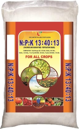 100% Water Soluble Fertilizers NPK 13:40:13 (1KG)