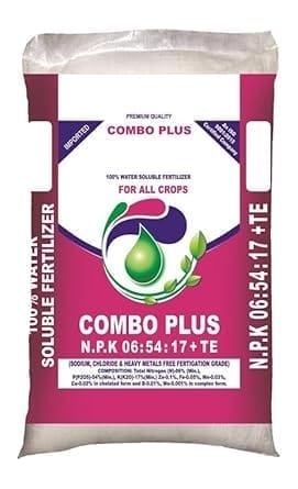 FARMROOT NPK Combo Plus 6-54-17+TE Fertilizer (1 kg, Powder)