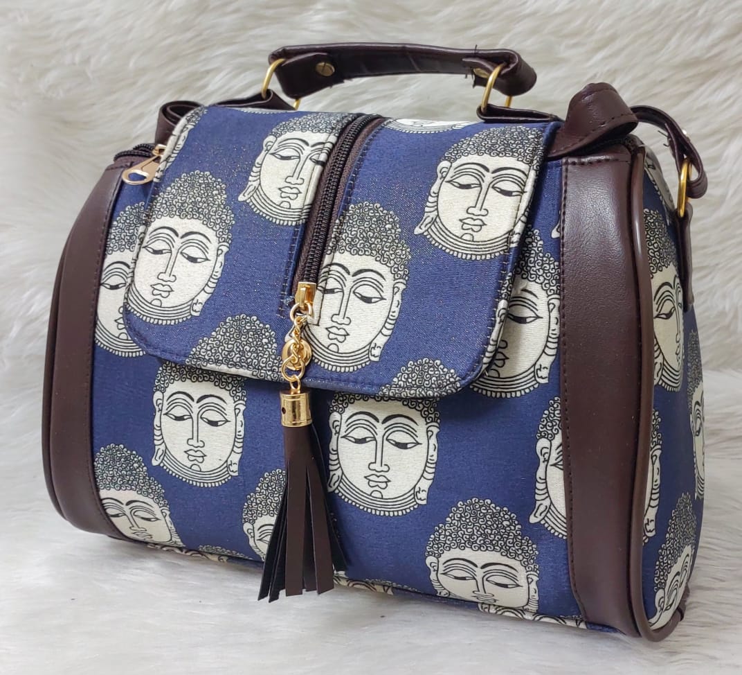 Women's Buddha Print Slingbag