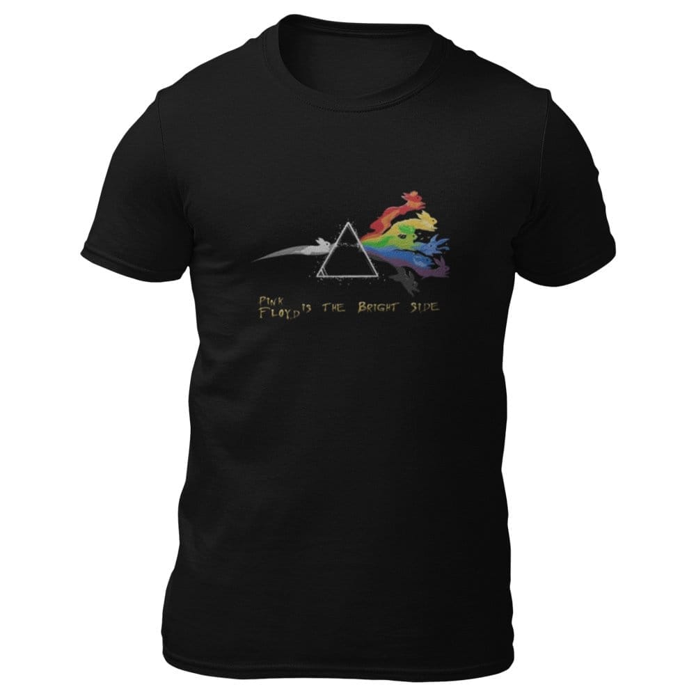 EqualLife Pure Cotton Bio-Washed T-Shirt Chest Printed-Legends Series - Tribute to Pink Floyd Design No.2-by ZingerTees-Men-EL9120317-M