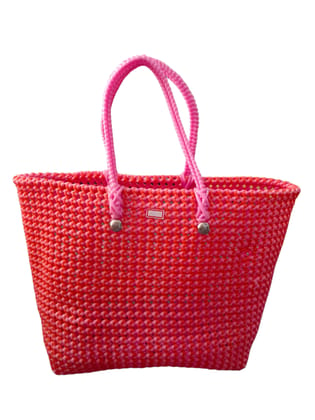 Handwoven Market Tote Bag