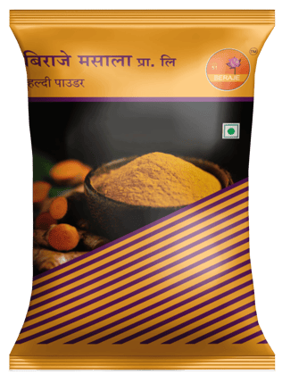 Beraje Organic Haldi Powder 15 G , Combo of 30 Pcs