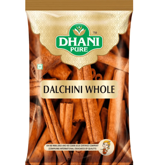 DHANI PURE CINNAMON / DALCHINI WHOLE (CIGAR), 50g