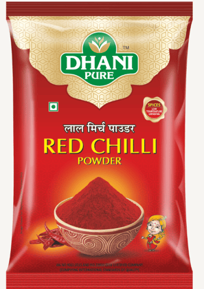 DHANI PURE RED CHILLI / LAL MIRCH POWDER (PREMIUM QUALITY), 100g