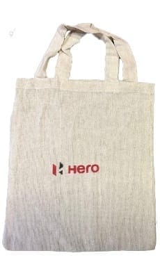 Cotton Off White Cloth Bag