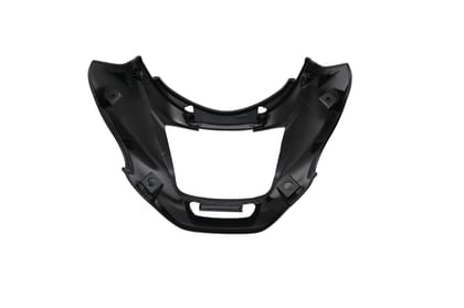 Black Front Visor / Cowl Without Stripes - Super Splendor - 61301KTCA20RS