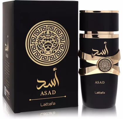 Lattafa Asad 3.4oz EDP – Unisex Oud Perfume Cologne – Long-Lasting Luxury Fragrance New in Box