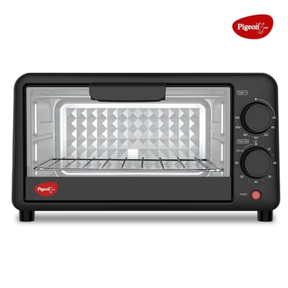  Pigeon 1800-Watt Oven Toaster Griller (OTG) with 60-Minute Timer, Stay On Function, and 4 Heating Elements (Black)