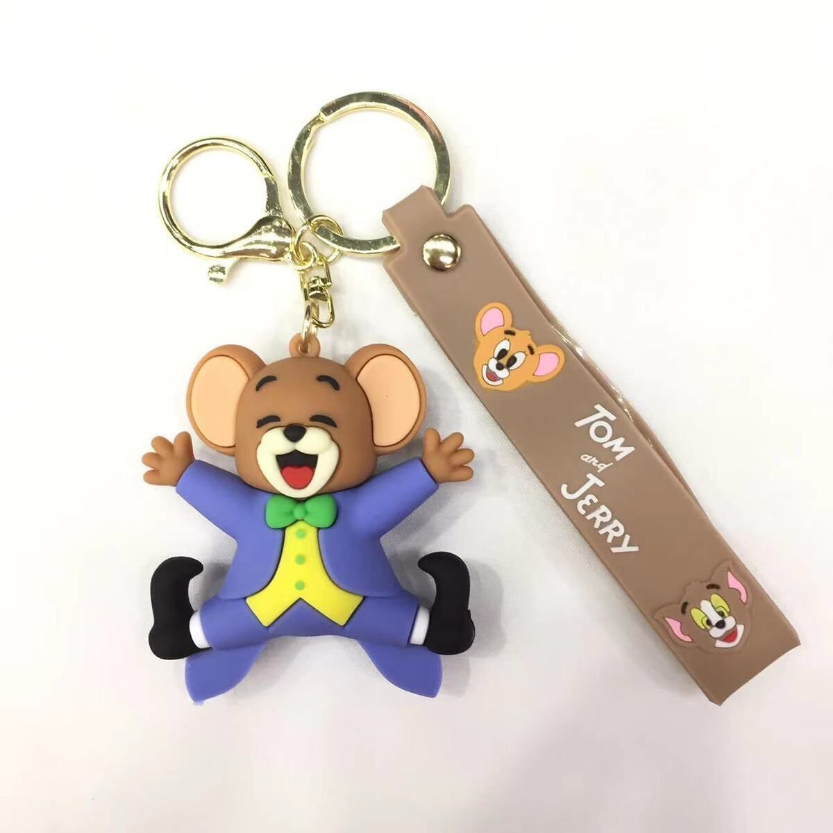 Jerry 3D Rubber Silicone Keychain