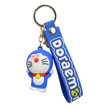 Doraemon 3D silicon Keychain