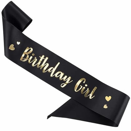 Birthday Girl Sash | Happy Birthday Sash For Girls