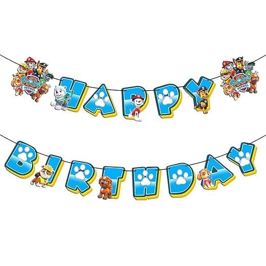 Renowned Events - Birthday Theme Banner