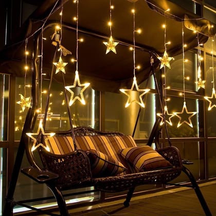 Star Pixel Curtain Light For Decoration