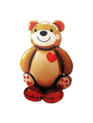 Self Standing Teddy Bear Foil Balloons