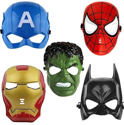 Super Hero Mask - Super Hero Birthday Party Mask For Kids