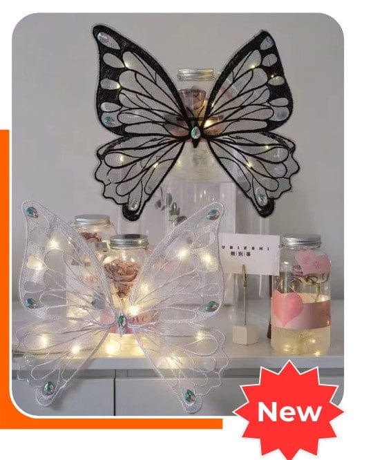 Organza butterflies with lights