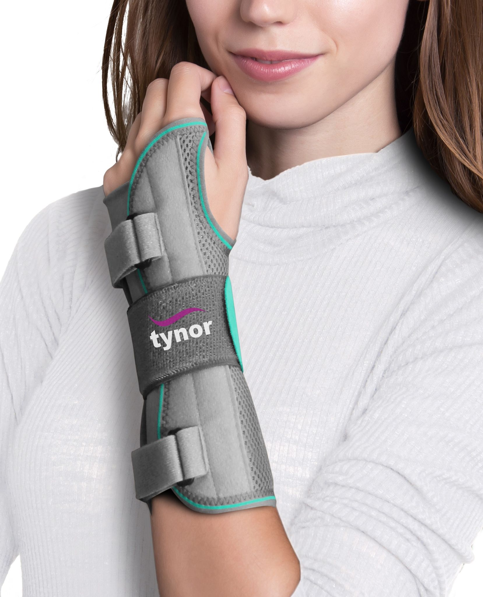 Tynor Wrist & Forearm Splint, Grey